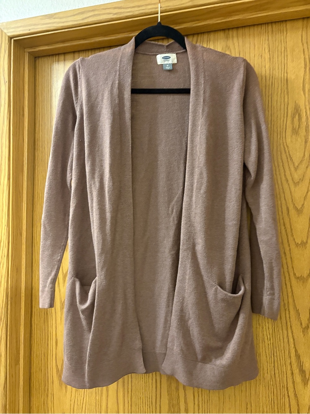 Old Navy Open-Front Women's Cardigan in Mauve/purple